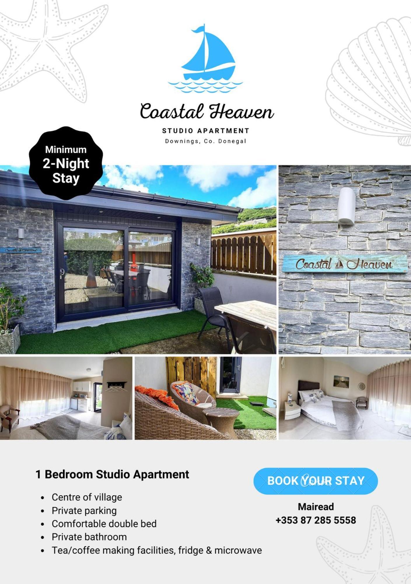 Apartmán Coastal Heaven Downings Exteriér fotografie